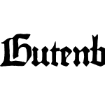 Gutenberg Textura