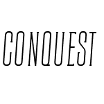 CONQUEST Slab serif