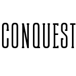 CONQUEST Slab serif