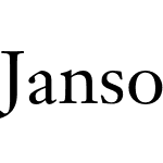 Janson Text LT Pro