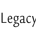 Legacy Sans ITC Pro