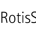 Rotis Sans Serif W1G