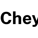 Cheyenne Sans