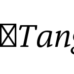 Tangent-Italic