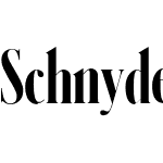 Schnyder X Cond L Bold