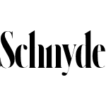 Schnyder X Cond XL Bold