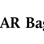 AR Baghdad Font