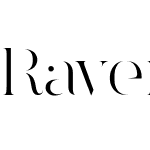 Ravensara Antiqua Stencil