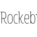 Rockeby SemiSerif