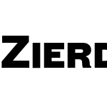 Zierde Grotesk