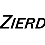 Zierde Grotesk