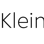 Klein Text