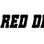 Red Delicious Condensed Italic