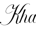 Khatija Calligraphy