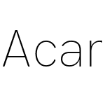 Acari Sans Neue