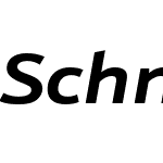 Schnebel Sans Pro Expand