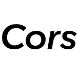 Corsa Grotesk