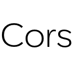 Corsa Grotesk