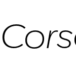 Corsa Grotesk