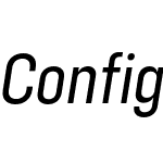 Config Condensed