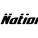 National Express Laser Italic