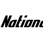 National Express Condensed Italic
