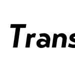 TransatBoldOblique