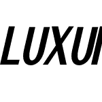 Luxuria Bold Italic