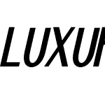 Luxuria Semi Bold Italic