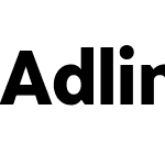 Adlinnaka Condensed