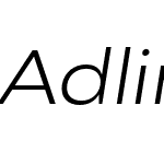 Adlinnaka Expanded Oblique