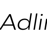 Adlinnaka Expanded Oblique