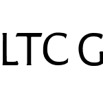 LTC Goudy Sans