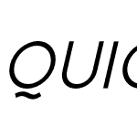 Quick-Italic