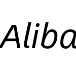 Alibaba Sans