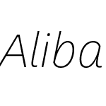 Alibaba Sans