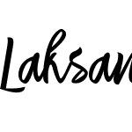 Laksana Typeface