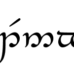 Tengwar Feanor