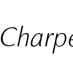 Charpentier Sans Pro