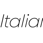 Italian Plate No1 Expanded