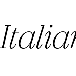 Italian Plate No4 Expanded