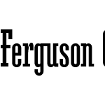 Ferguson Condensed