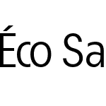 Eco Sans Pro