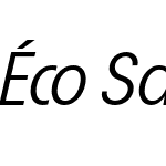 Eco Sans Pro