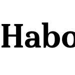 Haboro Serif Cond