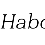 Haboro Serif Ext