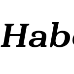 Haboro Serif Ext