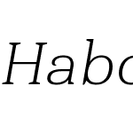 Haboro Serif Ext