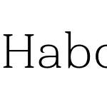 Haboro Serif Ext