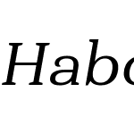 Haboro Serif Ext
